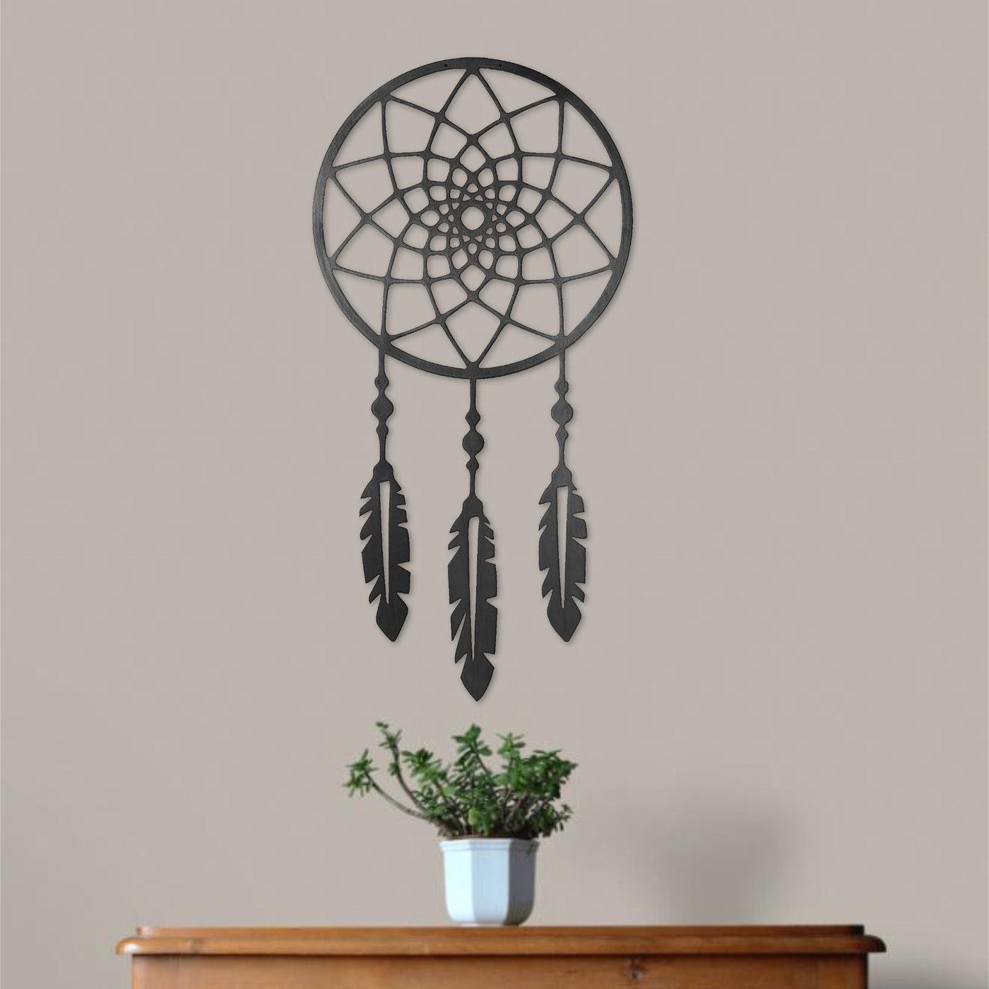 Dreamcatcher Metal Wall Art - The Stainless Community