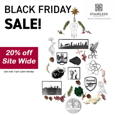 Christmas Gift Guide: Unique Metal Wall Art for Everyone on Your List