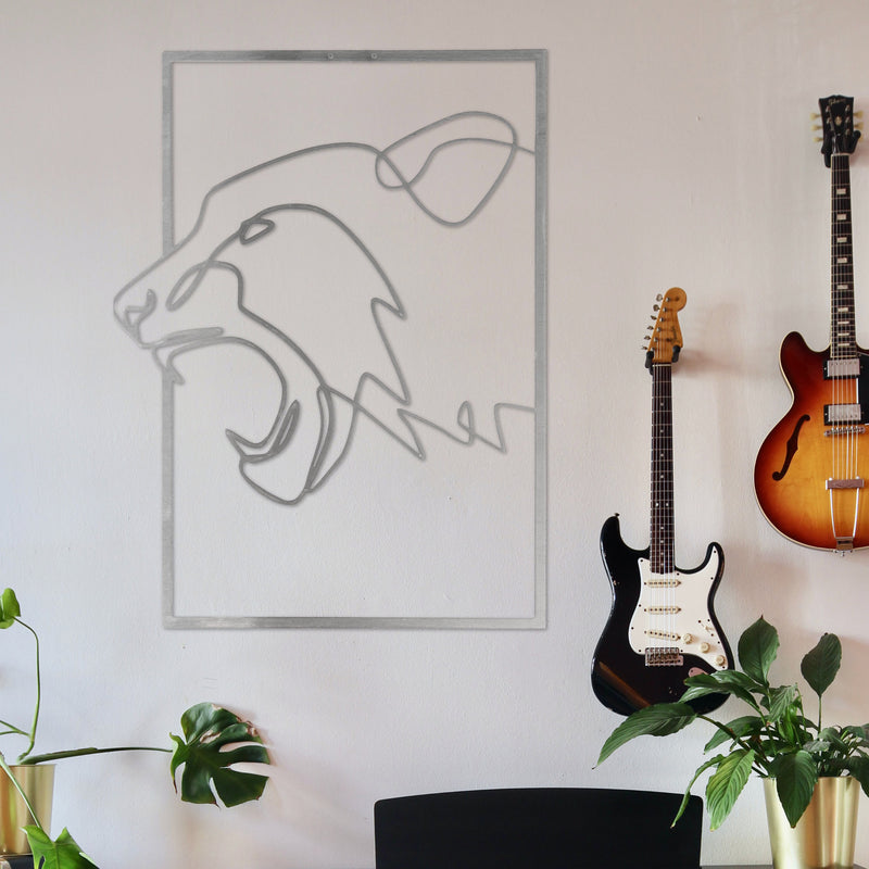 Big Cat Female Wall Art
