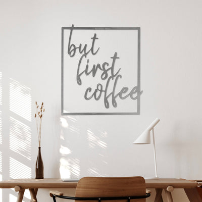 Kitchen Metal Wall Art#style_stainless-steel
