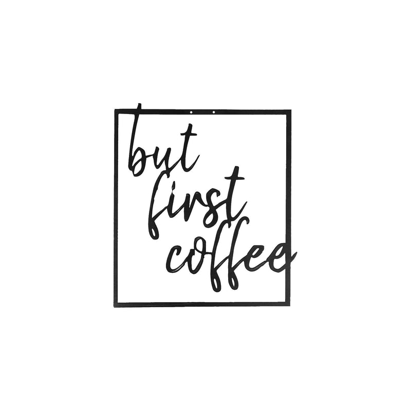 But First Coffee Wall Art