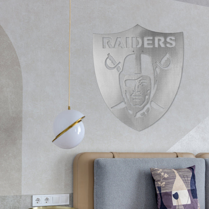 Oakland Raiders Metal Wall Art